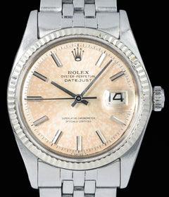 Rolex Datejust 1601 'Tropical Orange' 36mm 1970s