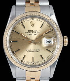 Rolex Datejust 16013 'Champagne Dial' 36mm 1988