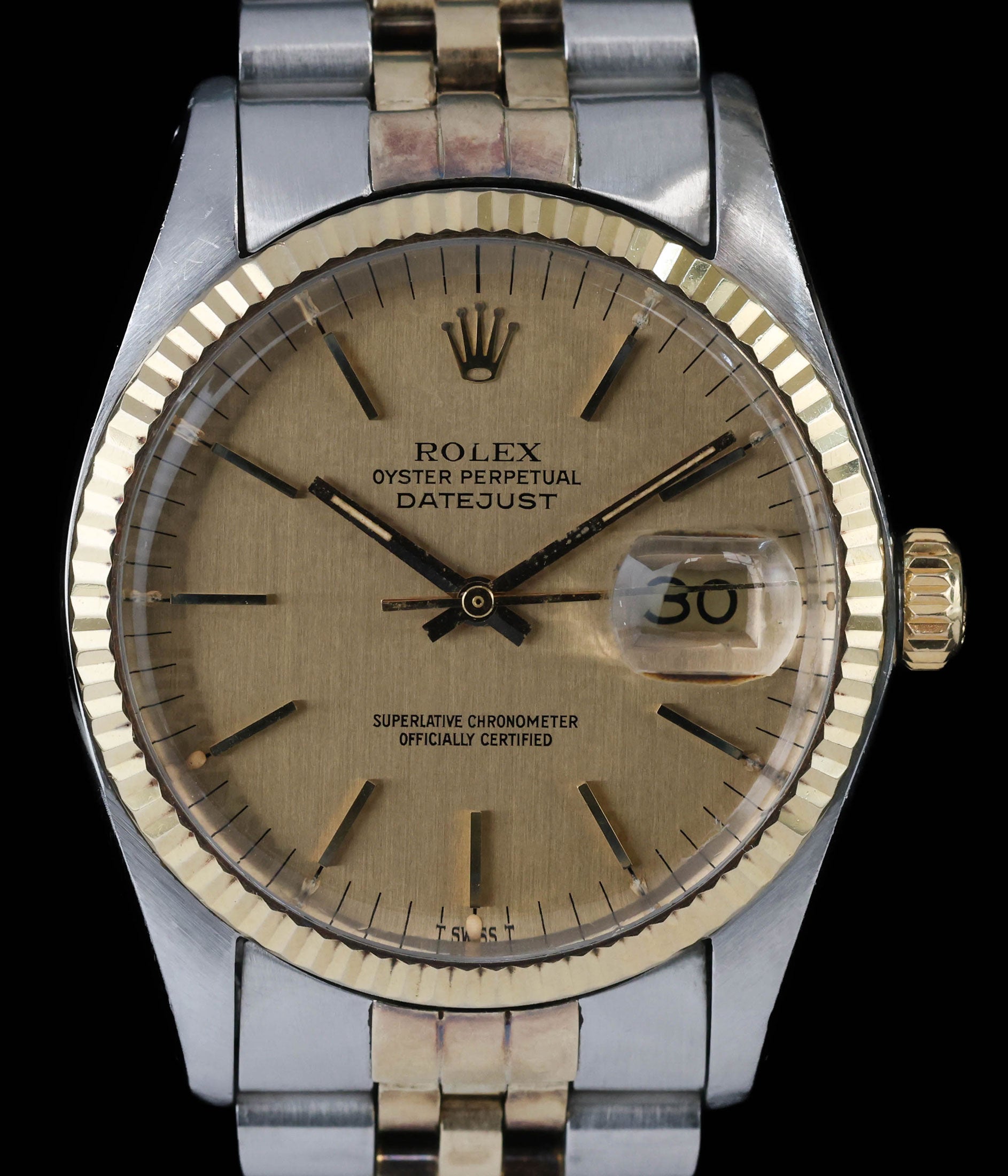 Pre-owned vintage Rolex Datejust 16013 Computer Dial 36mm 1978 | Crown Vintage Watches