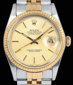 Rolex Datejust 16013 'Tapestry Dial' 36mm 1984