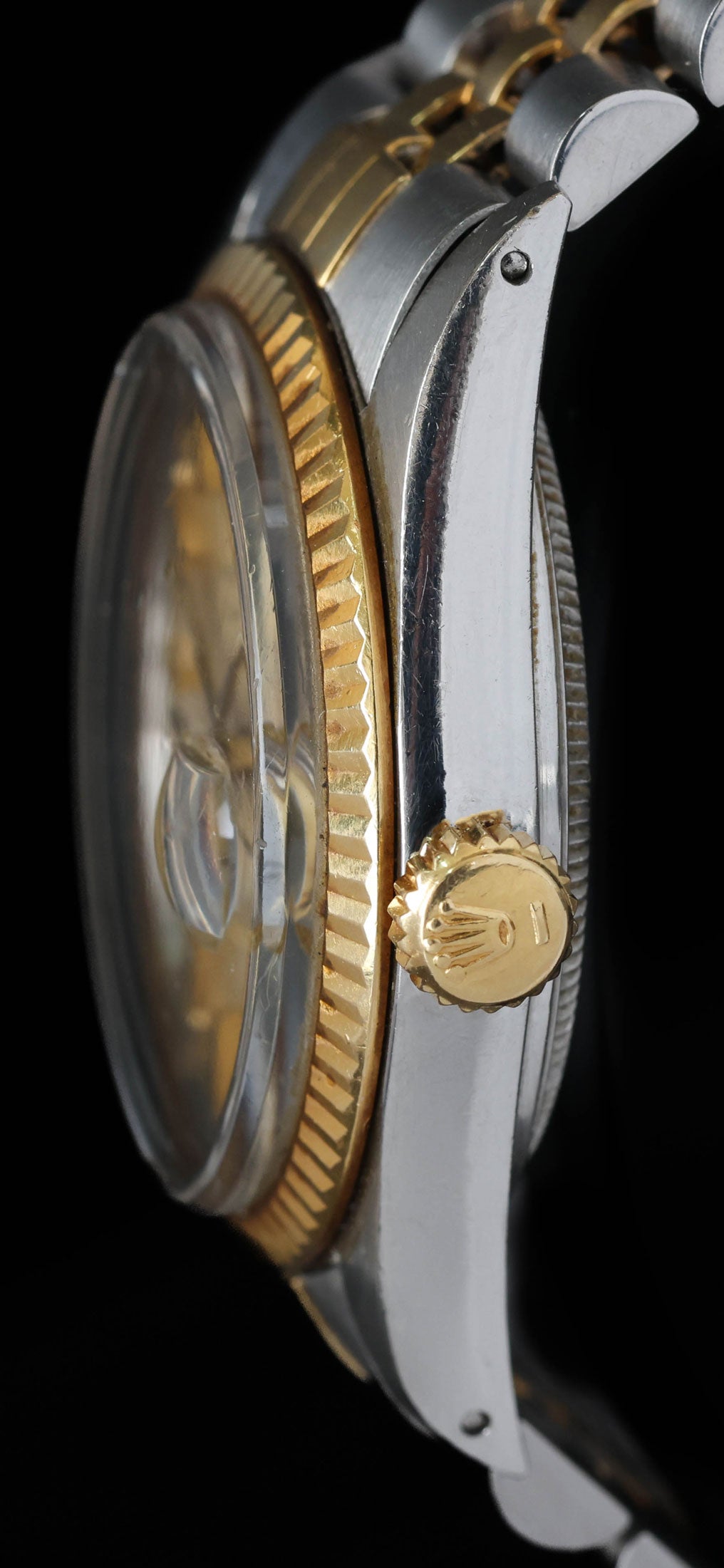 Pre-owned vintage Rolex Datejust 16013 Two-Tone 'Champagne Dial' 1984 | Crown Vintage Watches