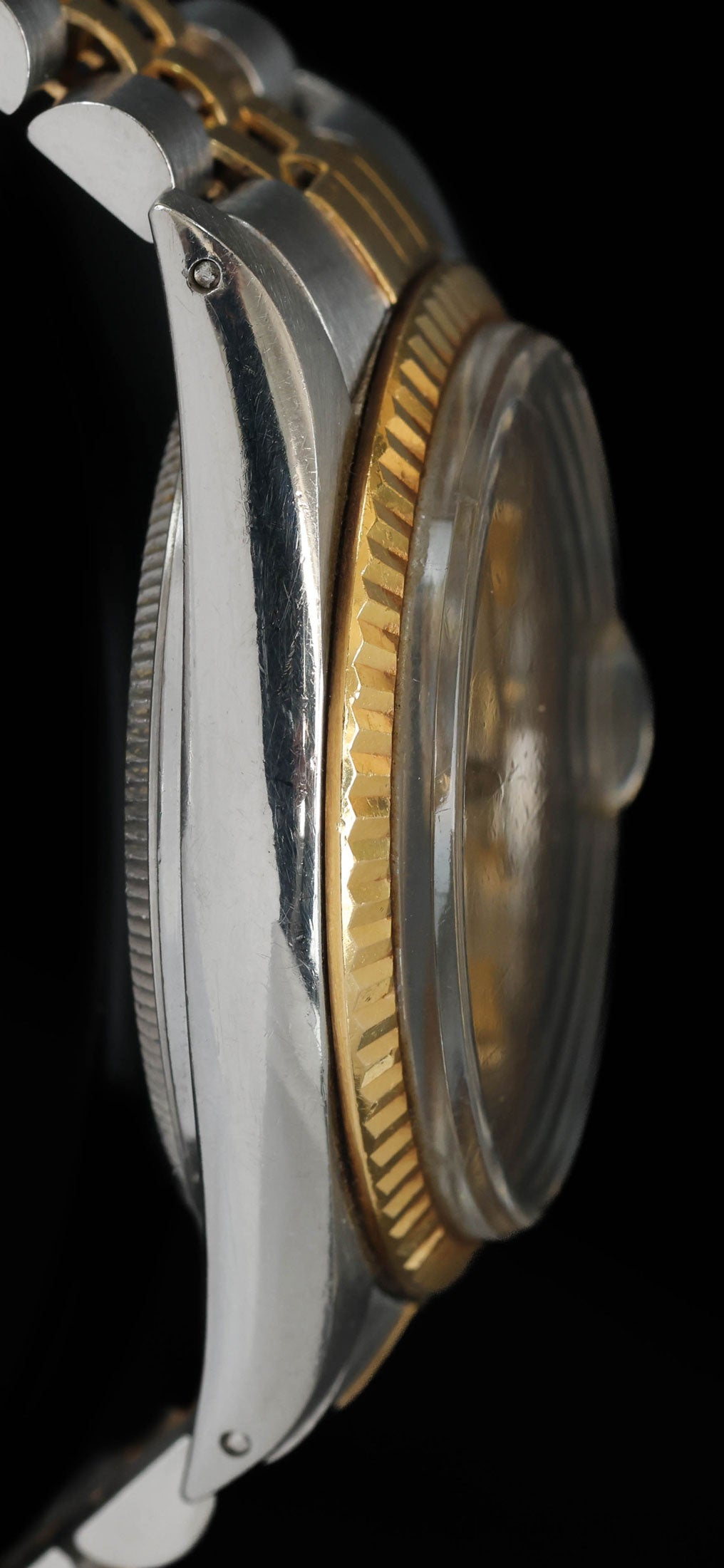 Pre-owned vintage Rolex Datejust 16013 Two-Tone 'Champagne Dial' 1984 | Crown Vintage Watches