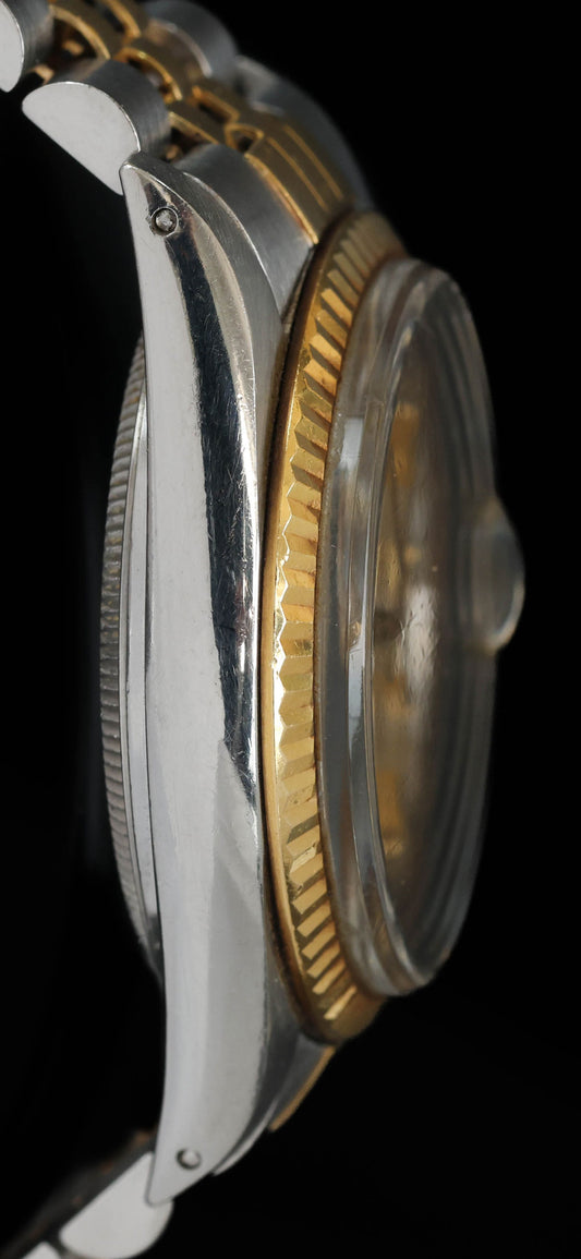 Pre-owned vintage Rolex Datejust 16013 Two-Tone 'Champagne Dial' 1984 | Crown Vintage Watches