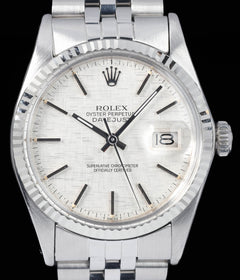 Rolex Datejust 16014 'Linen Dial' 36MM 1985