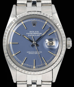 Rolex Datejust 1603 'Blue Dial' 36mm 1970