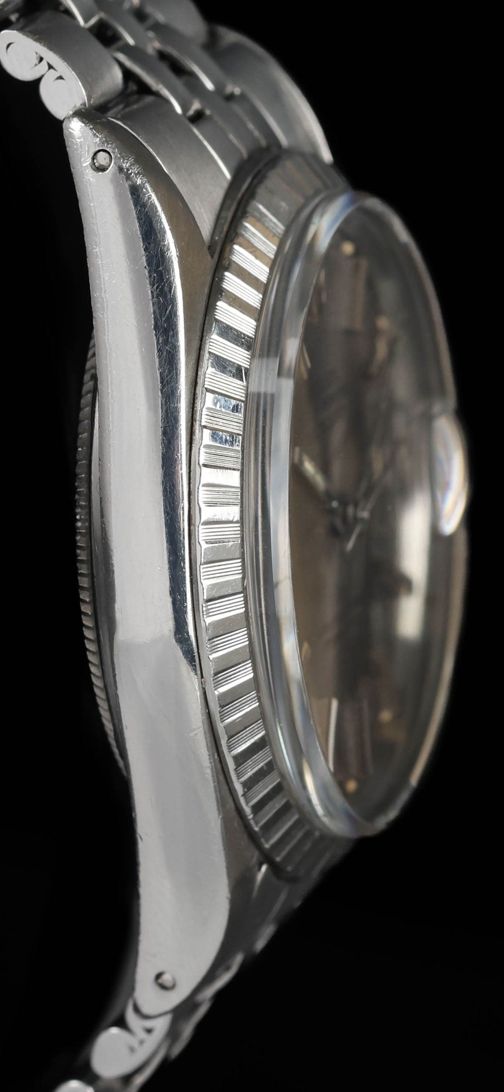 Pre-owned vintage Rolex Datejust 1603 'Grey dial' 36mm Circa 1970s | Crown Vintage Watches