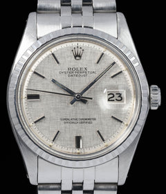 Rolex Datejust 1603 'Linen Dial' 36mm 1973