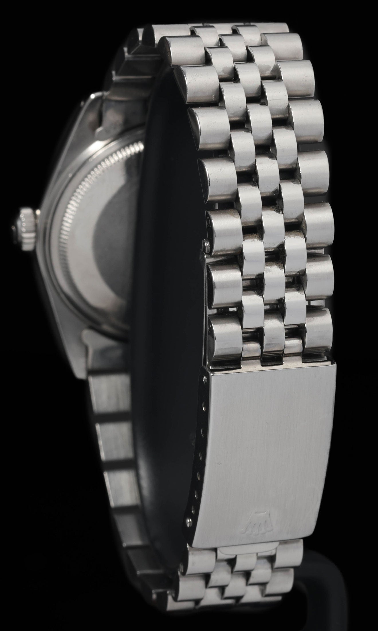 Preowned vintage Rolex Datejust 1603 'Linen Dial' 36mm 1973 | Crown Vintage Watches