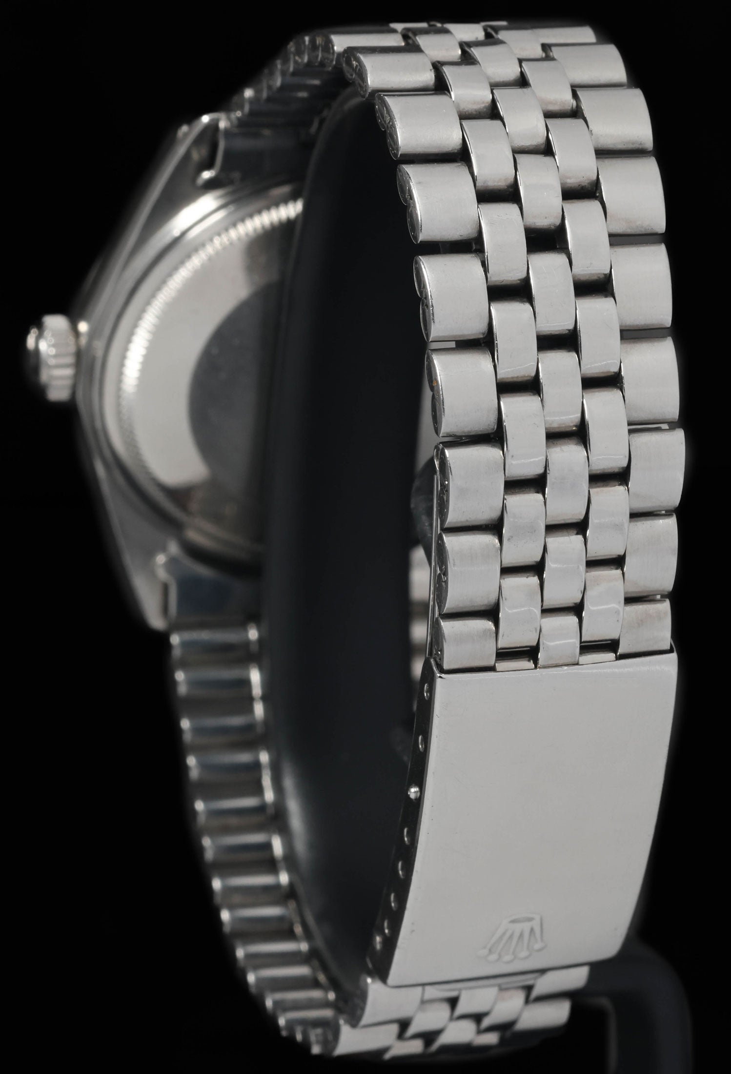 Pre-owned vintage Rolex Datejust 1603 'Linen-dial' 36mm 1973 | Crown Vintage Watches