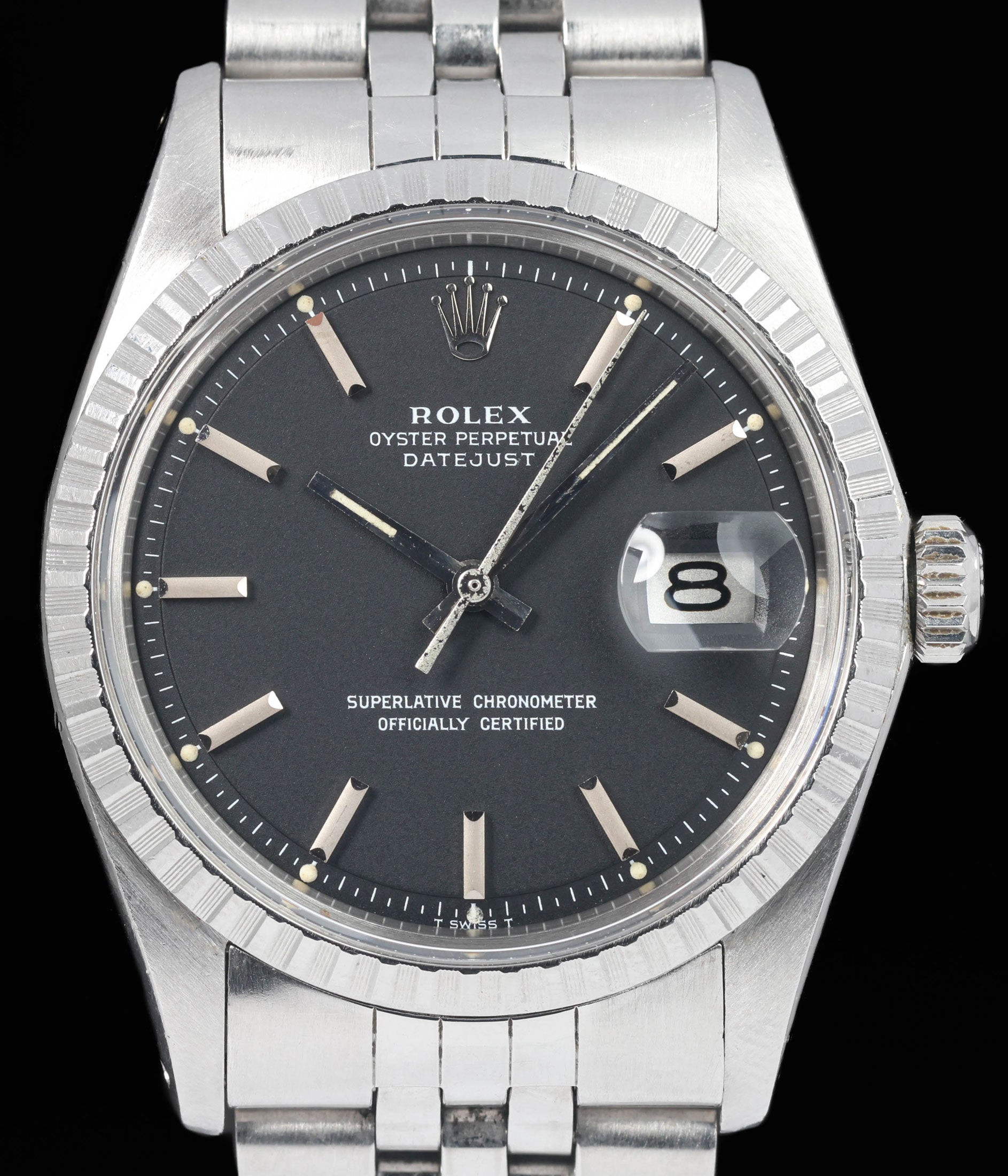 Preowned vintage Rolex Datejust 1603 'Matte Dial' 36MM 1970s | Crown Vintage Watches