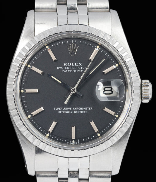 Preowned vintage Rolex Datejust 1603 'Matte Dial' 36MM 1970s | Crown Vintage Watches