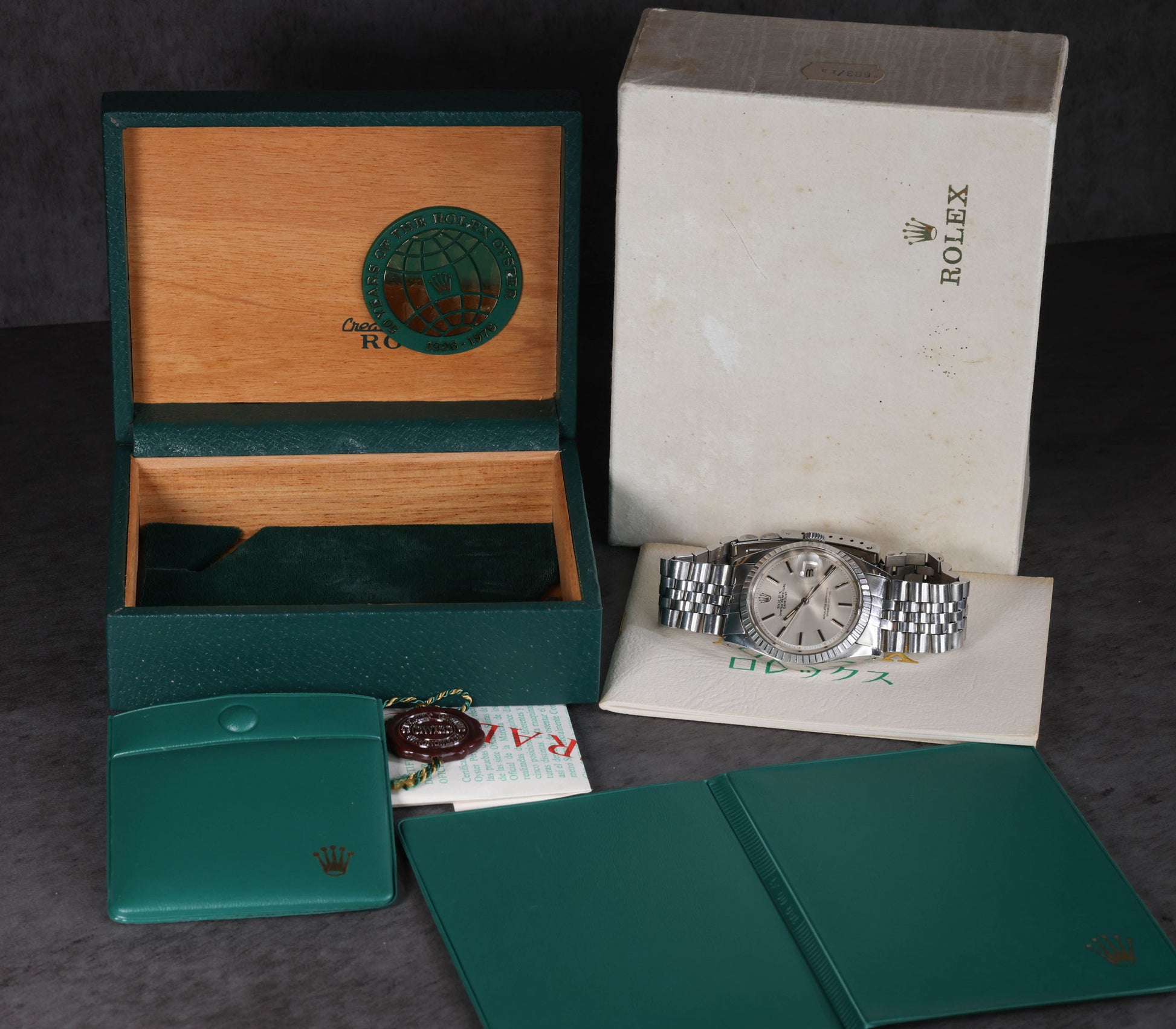 Pre-owned vintage Rolex Datejust 1603 'Sigma Dial' 36MM 1975 | Crown Vintage Watches