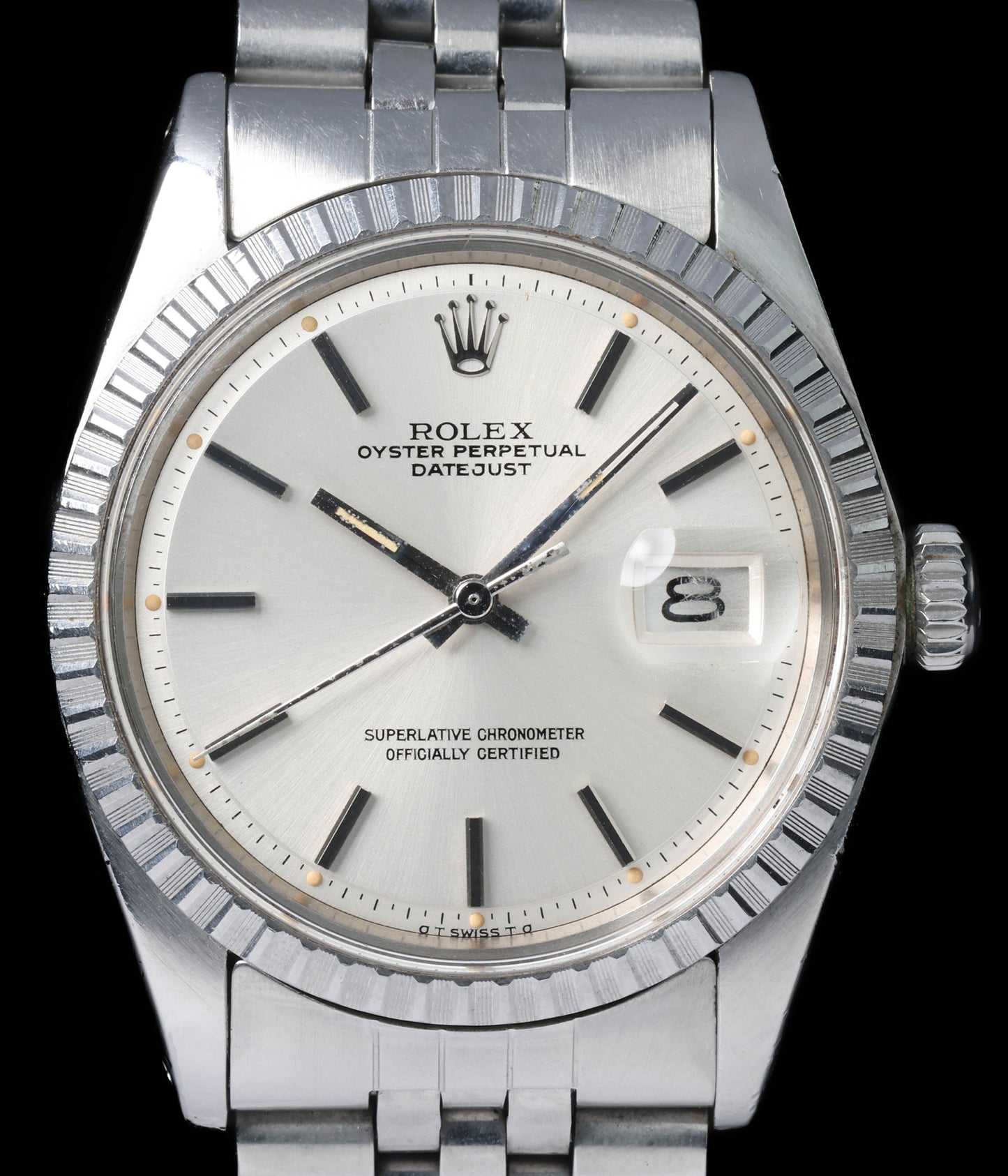 Pre-owned vintage Rolex Datejust 1603 'Sigma Dial' 36MM 1975 | Crown Vintage Watches