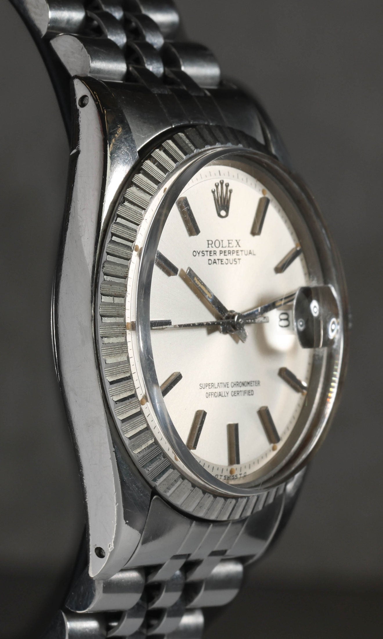 Pre-owned vintage Rolex Datejust 1603 'Sigma Dial' 36MM 1975 | Crown Vintage Watches