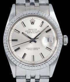 Rolex Datejust 1603 'Silver Dial' 36MM 1973