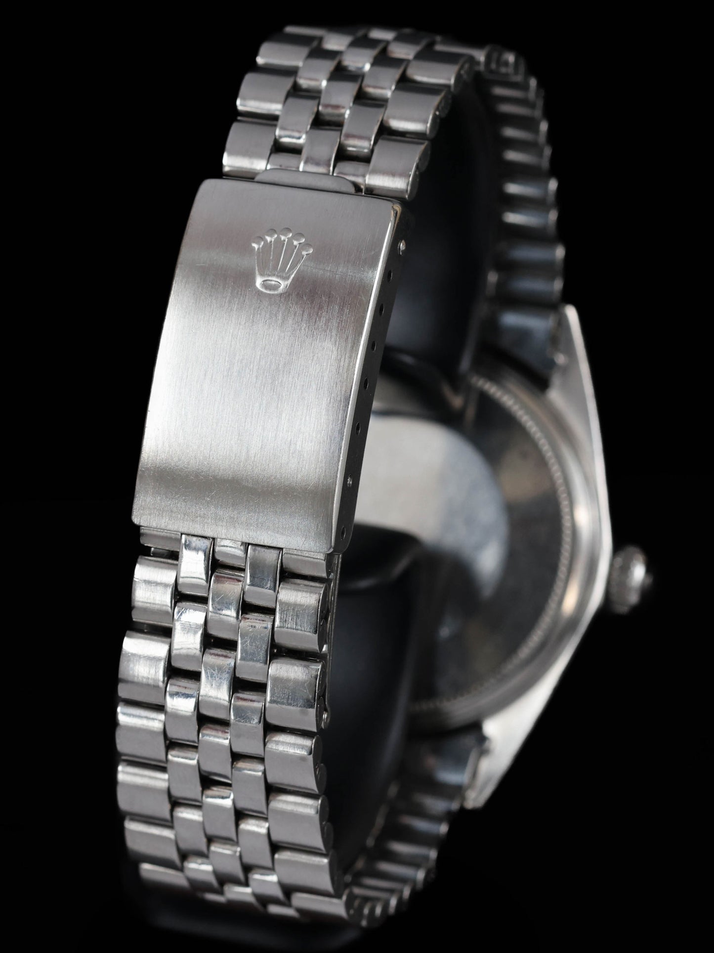 Pre-owned vintage Rolex Datejust 1603 'Wide Boy' 36mm 1970  | Crown Vintage Watches