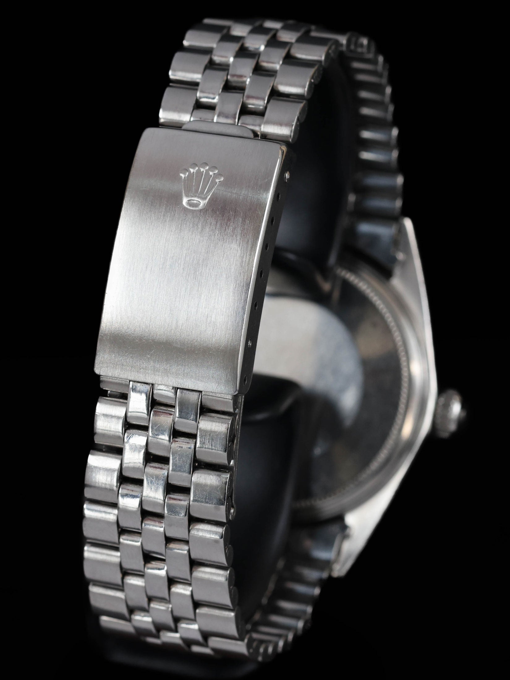 Pre-owned vintage Rolex Datejust 1603 'Wide Boy' 36mm 1970  | Crown Vintage Watches