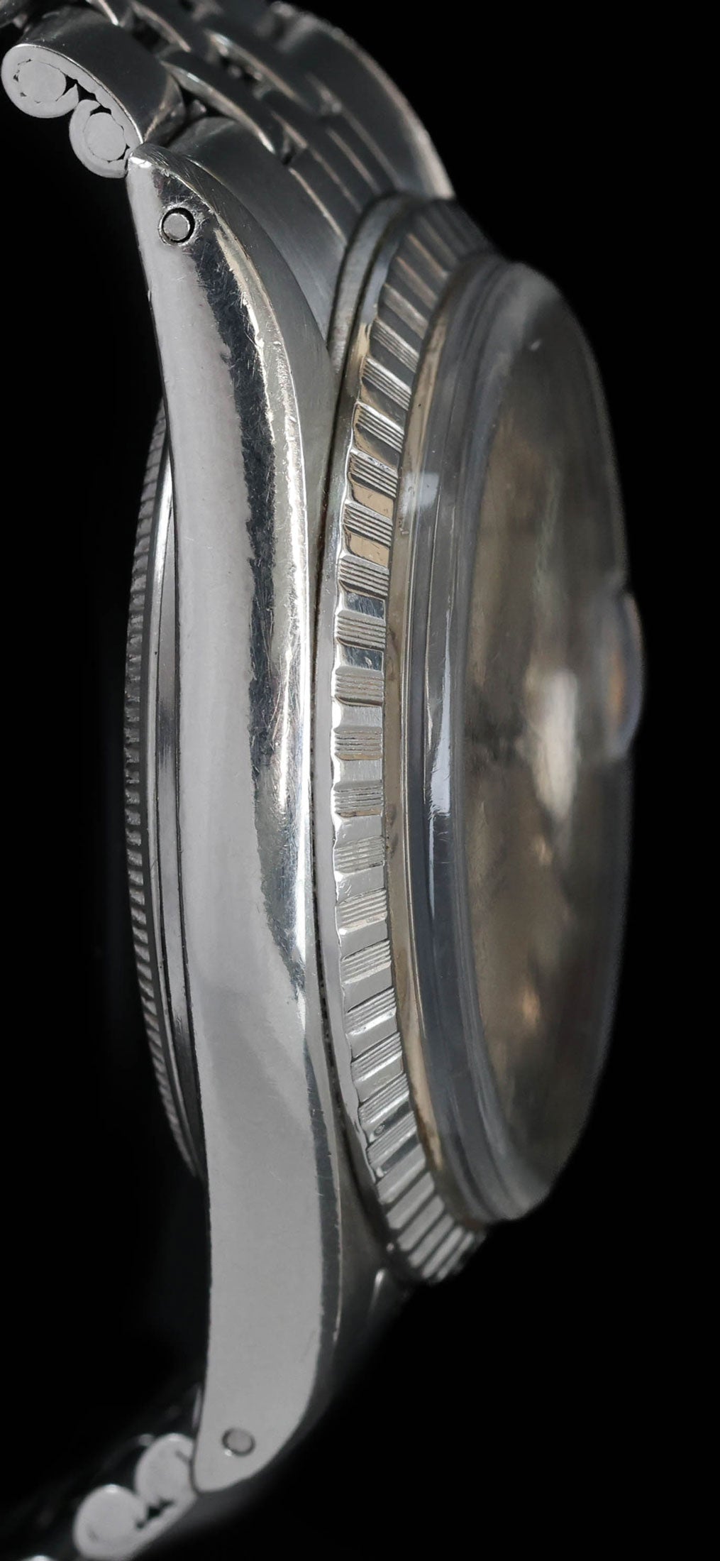 Pre-owned vintage Rolex Datejust 1603 'Wide Boy' 36mm 1970  | Crown Vintage Watches
