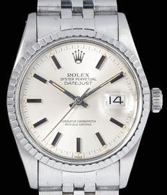 Rolex Datejust 16030 'Silver Dial' 36mm 1982 Box & Papers