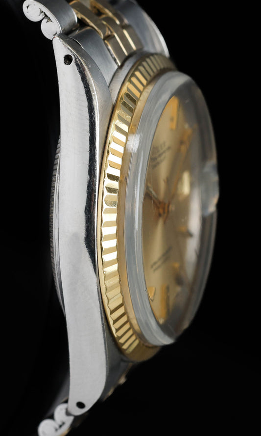 Pre-owned vintage Rolex Datejust 36MM 1601 Champagne Dial 1971 | Crown Vintage Watches