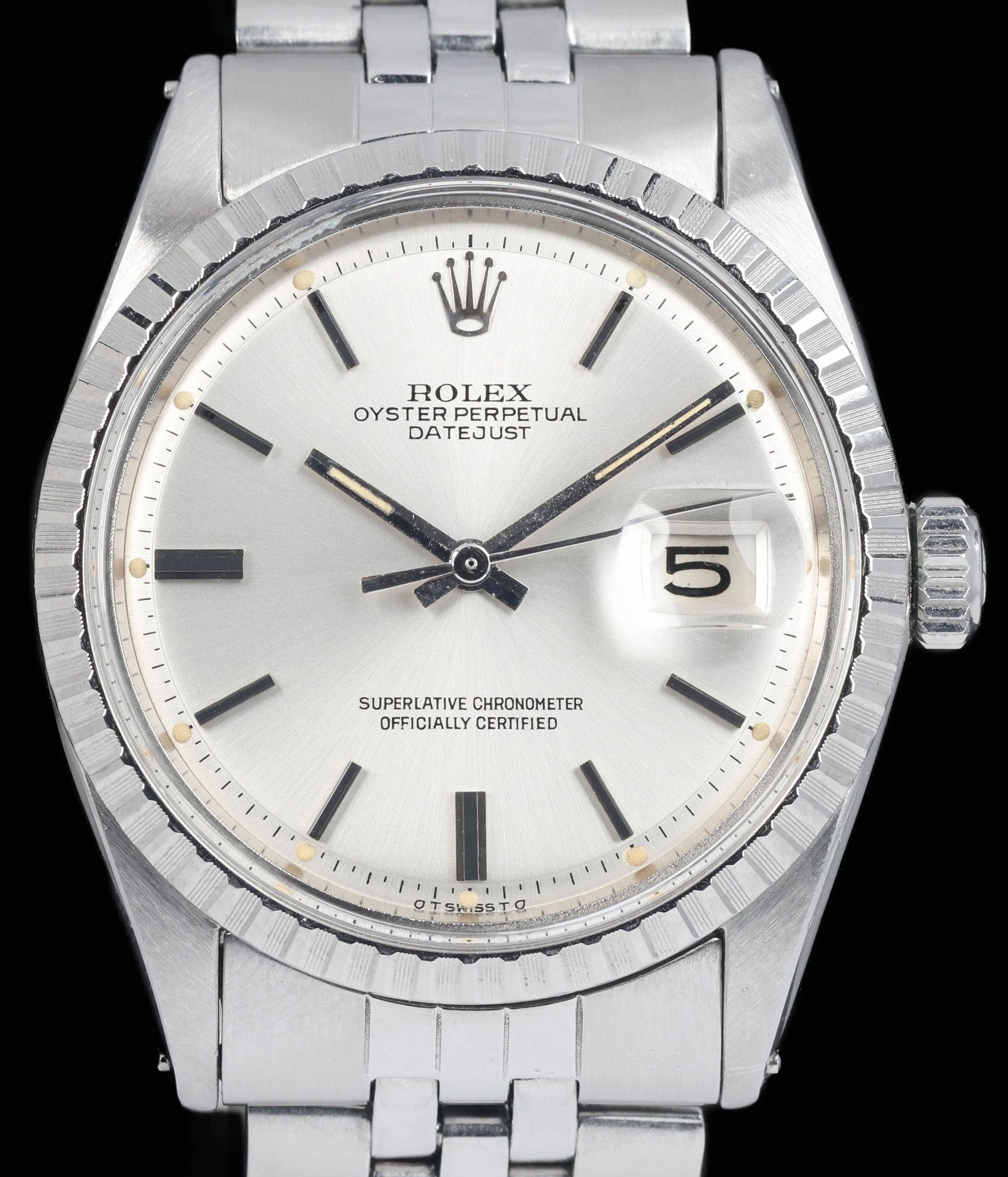 Preowned vintage Rolex Datejust 1603 'Sigma Dial' 36mm Circa 1970s | Crown Vintage Watches