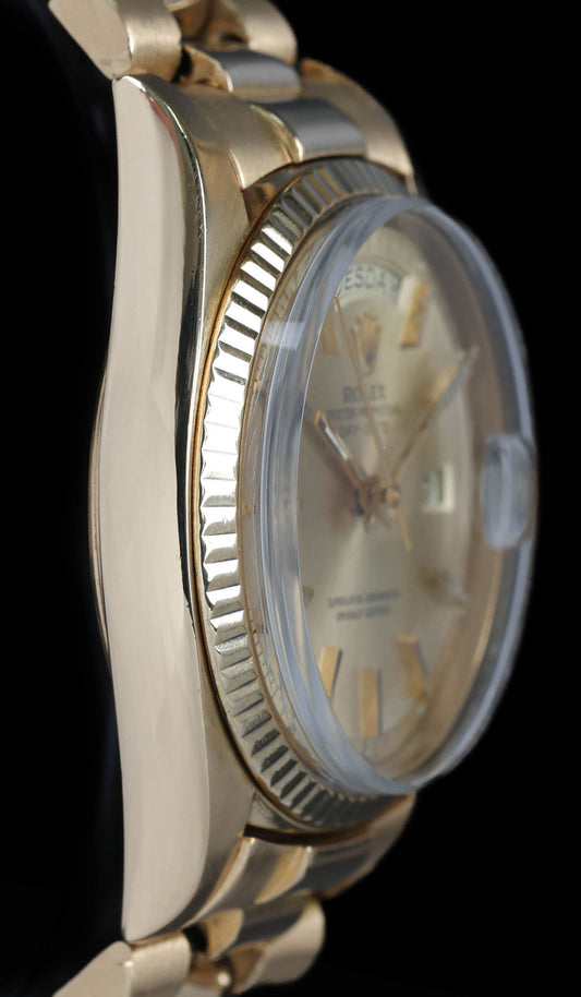 Pre-owned vintage Rolex Day-Date 1803 18K Yellow Gold 36MM 1974 | Crown Vintage Watches