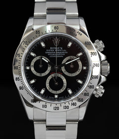 Rolex Daytona 116520 40mm Black Dial 2006 | Full Set