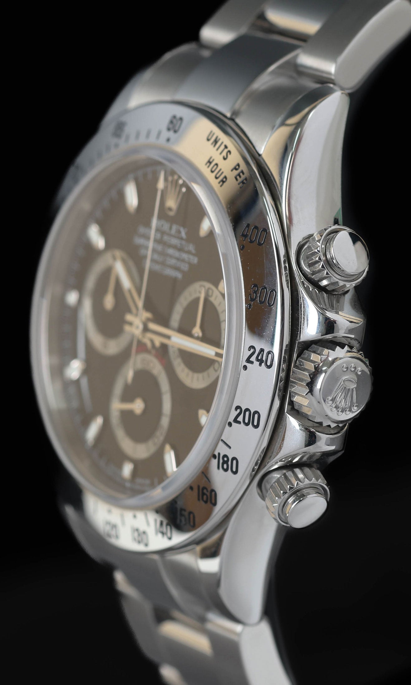 Vintage Rolex Daytona 116520 40mm Black Dial 2006 | Full Set | Crown Vintage Watches