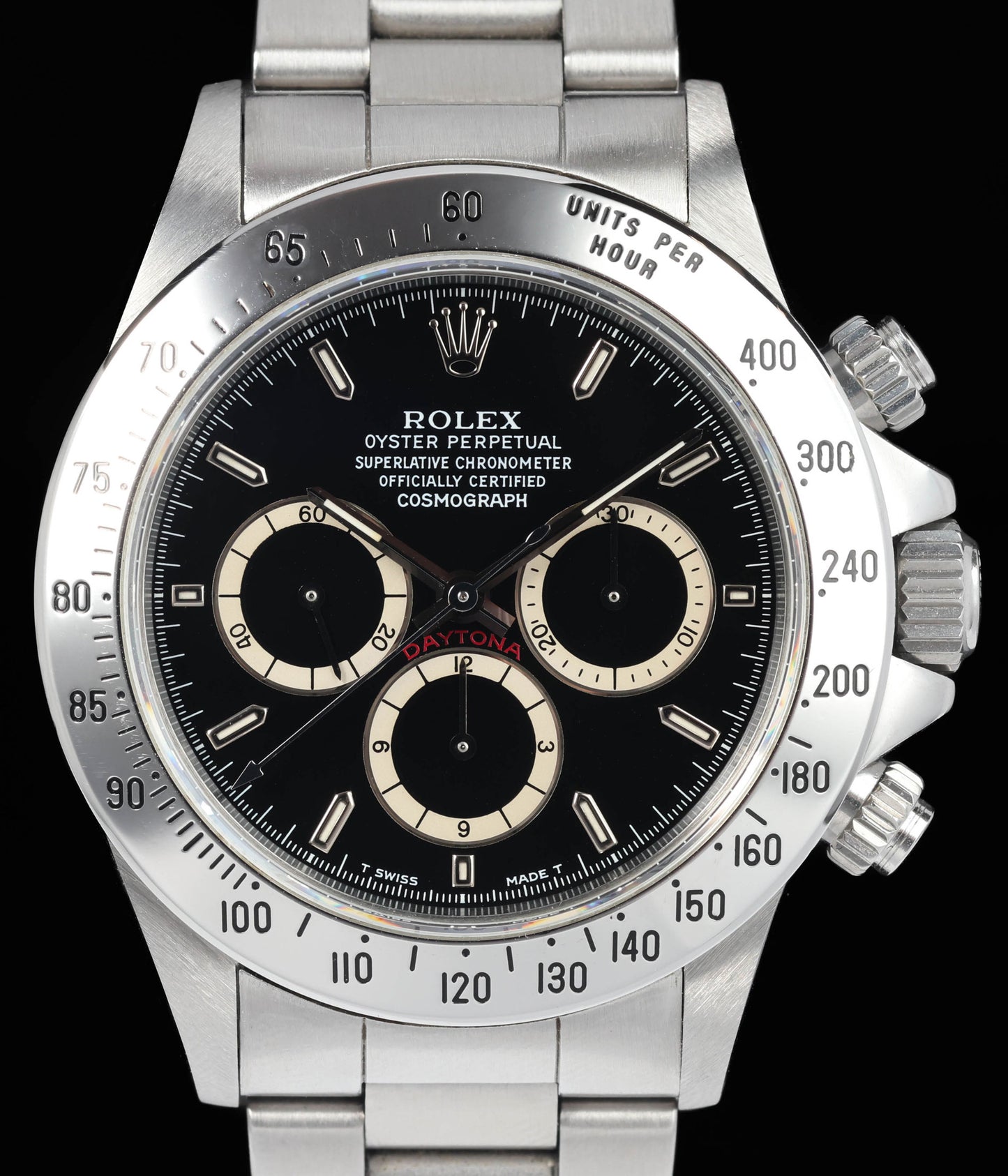 Preowned vintage Rolex Daytona 16520 'Inverted 6' 40mm 1991 | Crown Vintage Watches