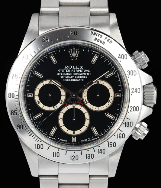 Preowned vintage Rolex Daytona 16520 'Inverted 6' 40mm 1991 | Crown Vintage Watches