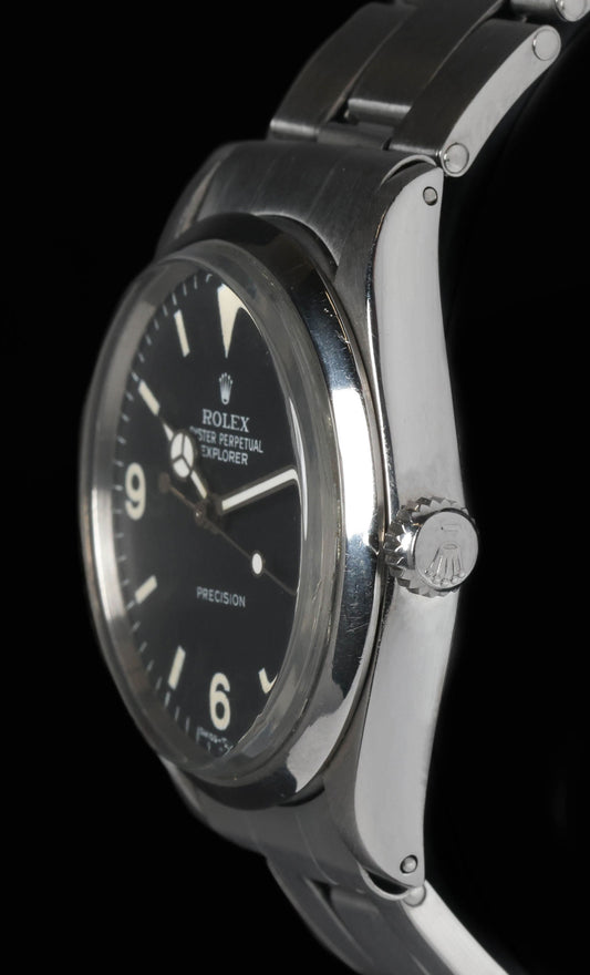 Pre-owned vintage Rolex Explorer 5500 34mm 1960s | Crown Vintage Watches