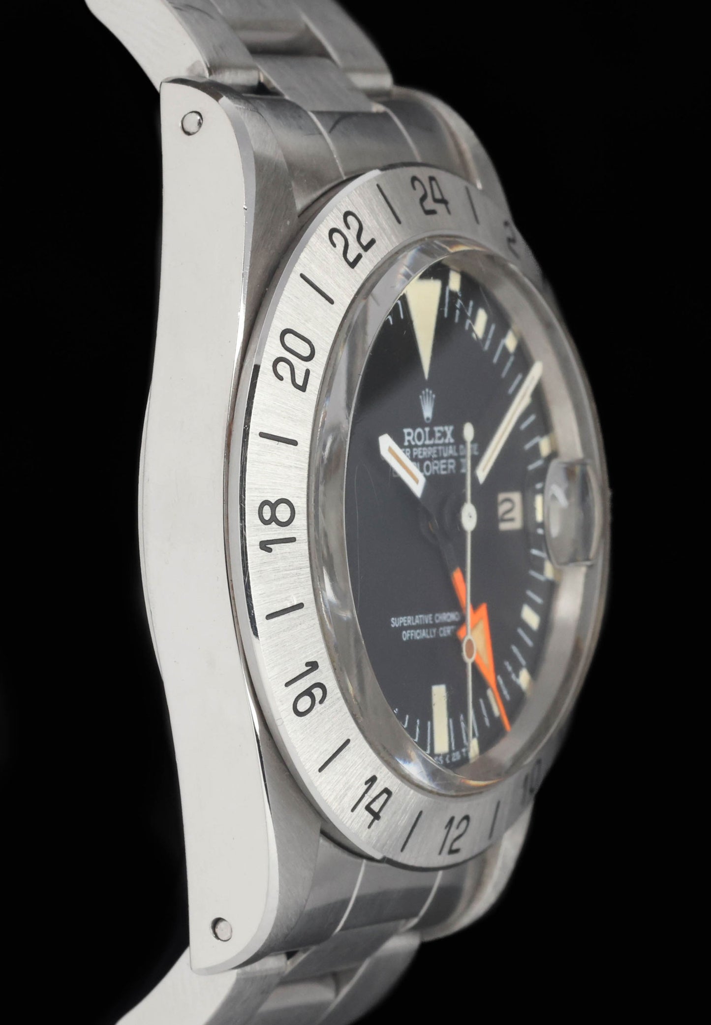 Preowned vintage Rolex Explorer II 1655 40mm MK5 1981  Crown Vintage Watches