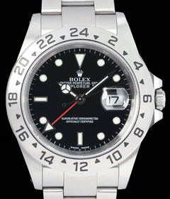 Rolex Explorer II 16570 Black 40mm 2002 Box & Papers