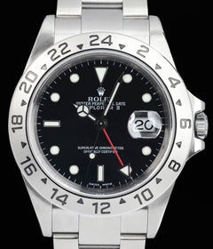 Rolex Explorer II 16570 Black 40mm 2004 Box & Papers