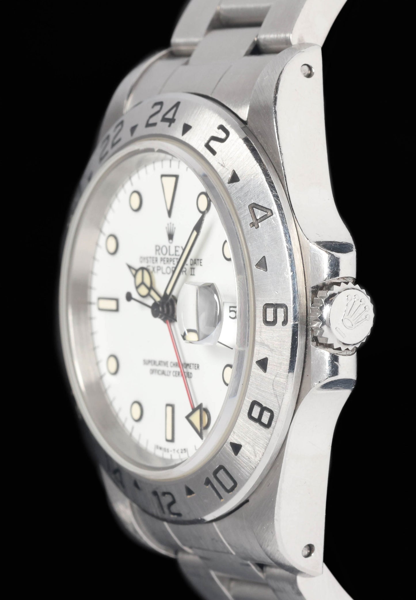 Preowned vintage Rolex Explorer II 16570 'Polar' 40MM 1990s | Crown Vintage Watches
