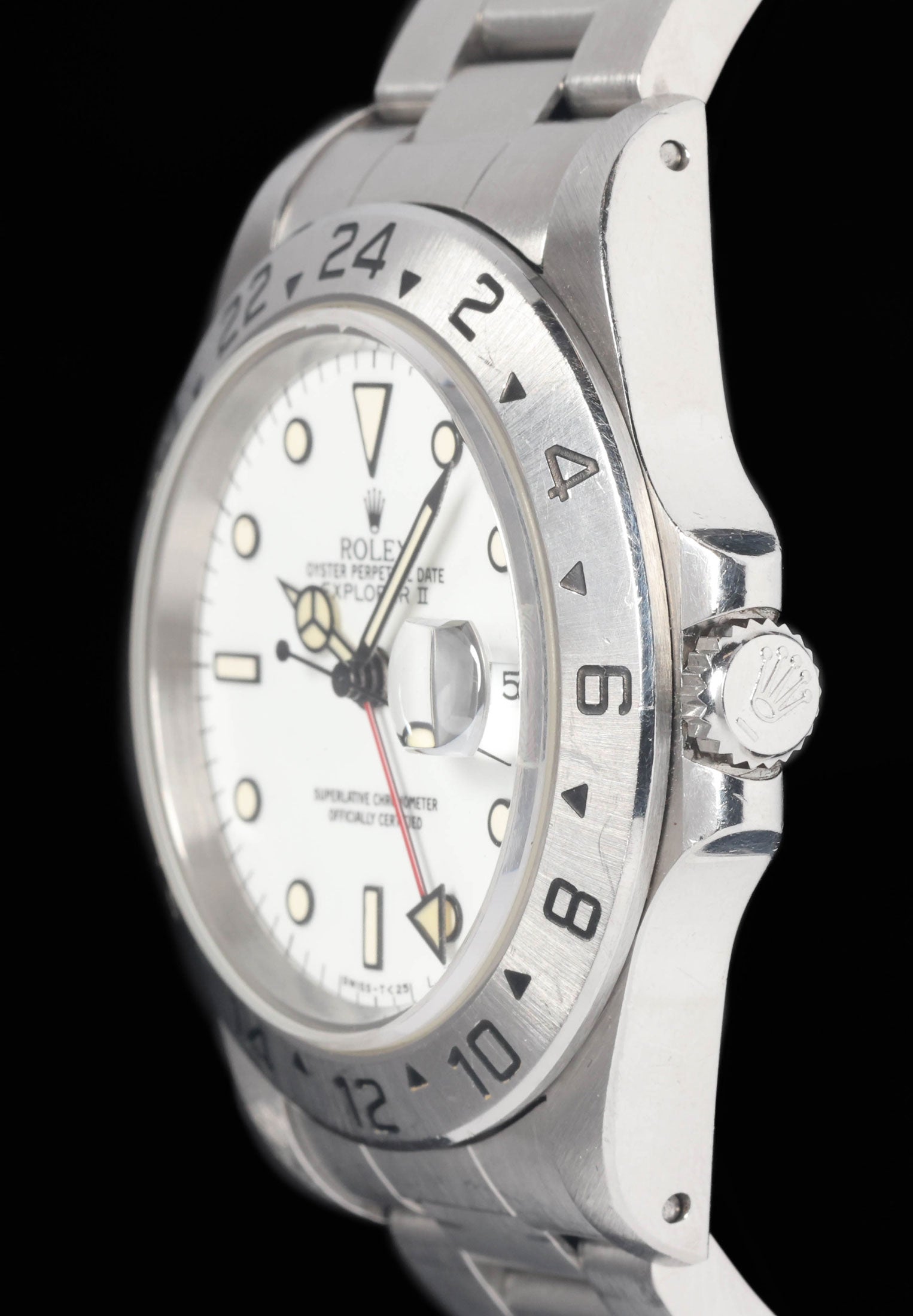 Preowned vintage Rolex Explorer II 16570 'Polar' 40MM 1990s | Crown Vintage Watches