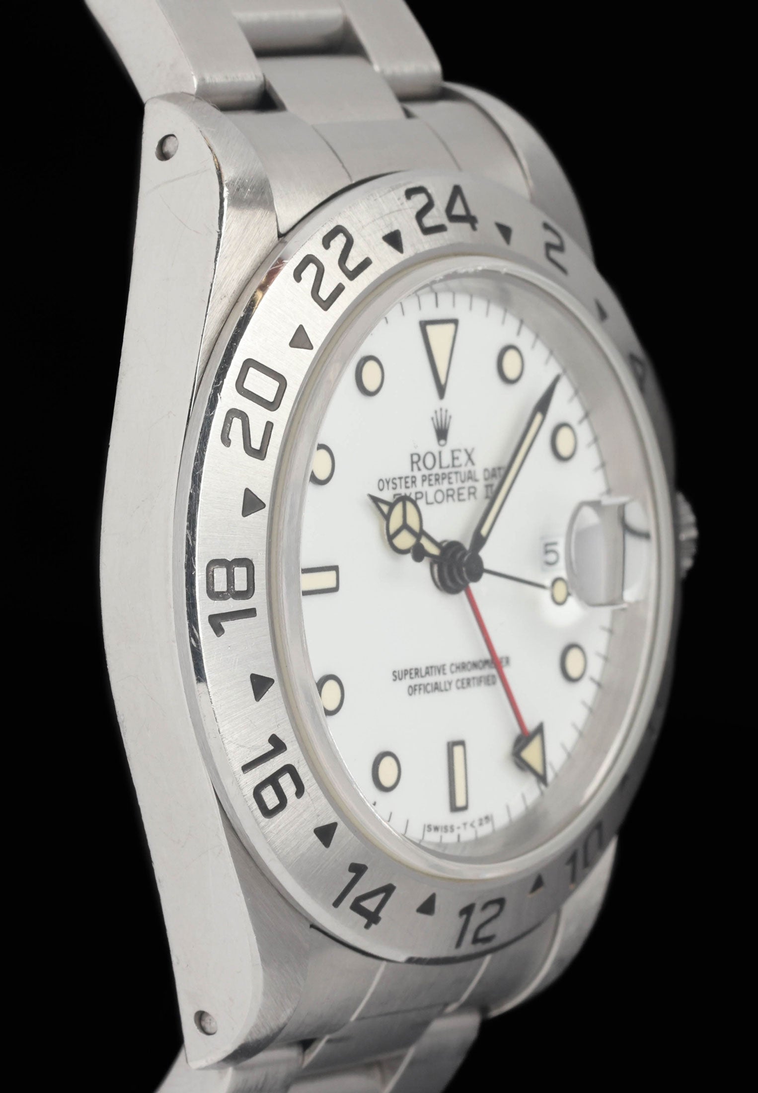 Preowned vintage Rolex Explorer II 16570 'Polar' 40MM 1990s | Crown Vintage Watches