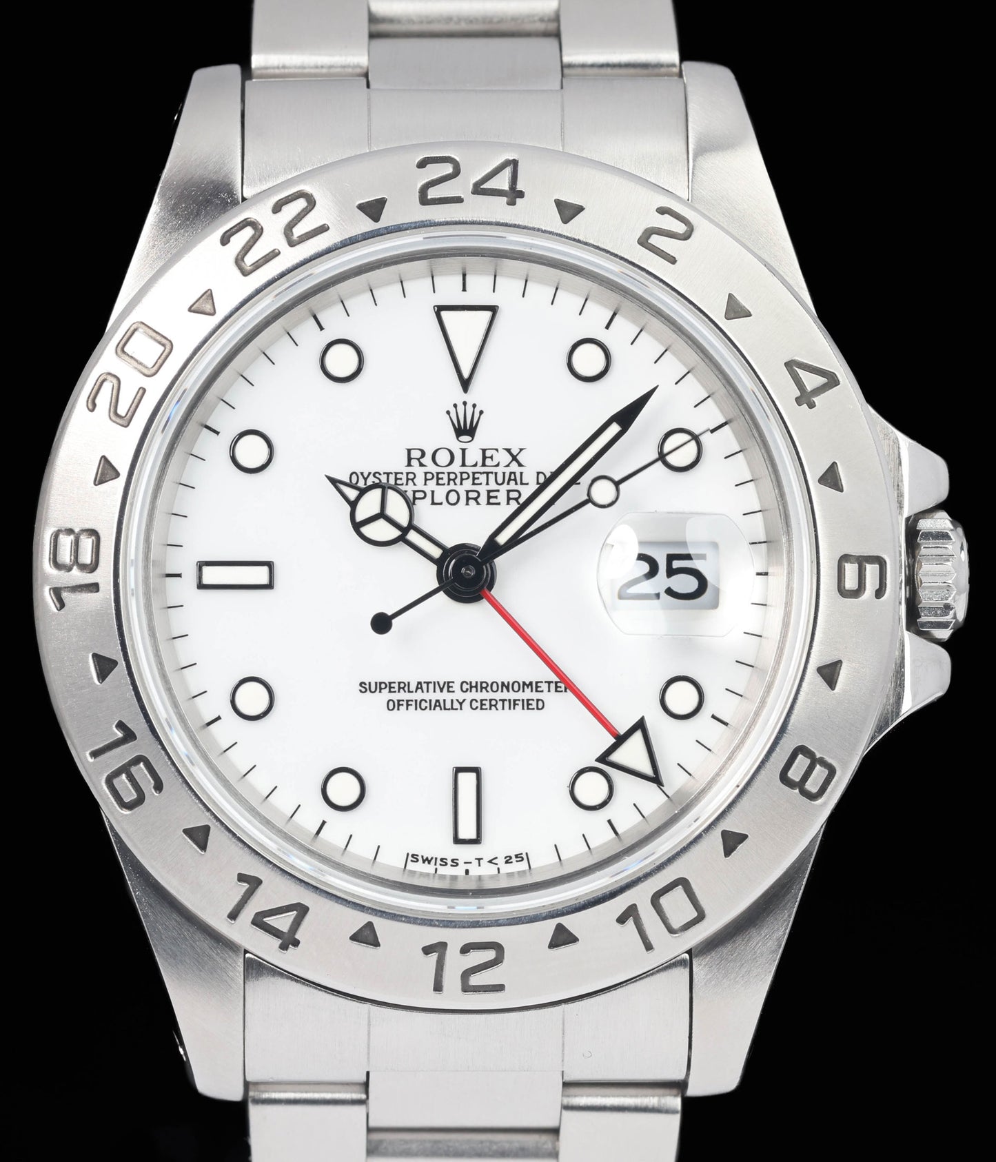 Preowned vintage Rolex Explorer II 16570 'Polar' 40MM 1997 | Crown Vintage Watches