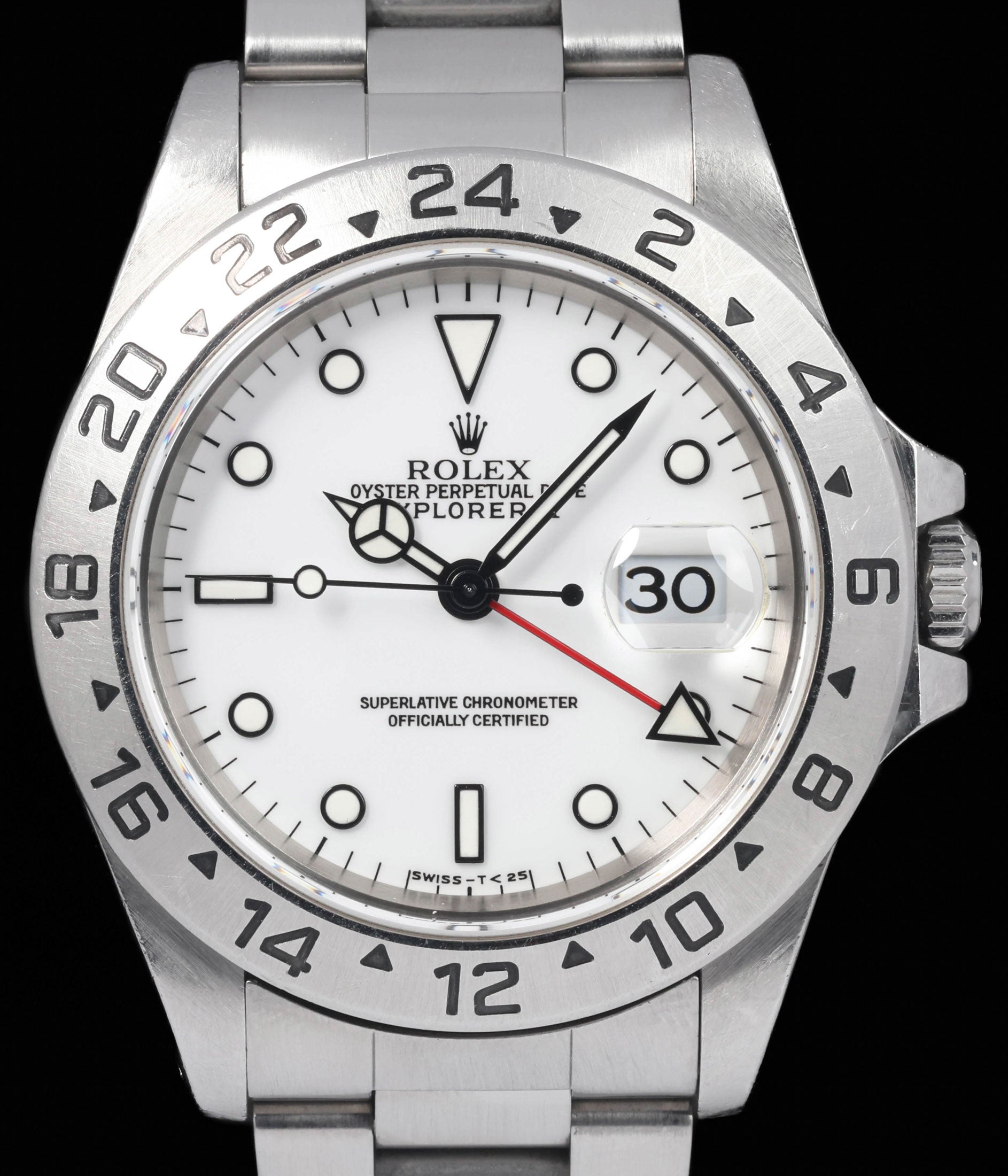 Preowned vintage Rolex Explorer II 16570 ‘Polar' 40MM 1997 | Crown Vintage Watches
