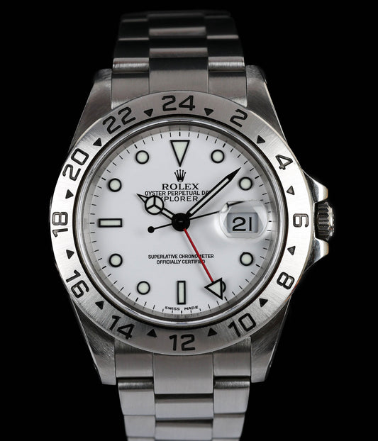 Rolex Explorer II 40MM 'Swiss Made' 16570 | 2003 | Crown Vintage Watches