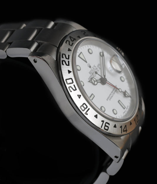 Rolex Explorer II 40MM 'Swiss Made' 16570 | 2003 | Crown Vintage Watches