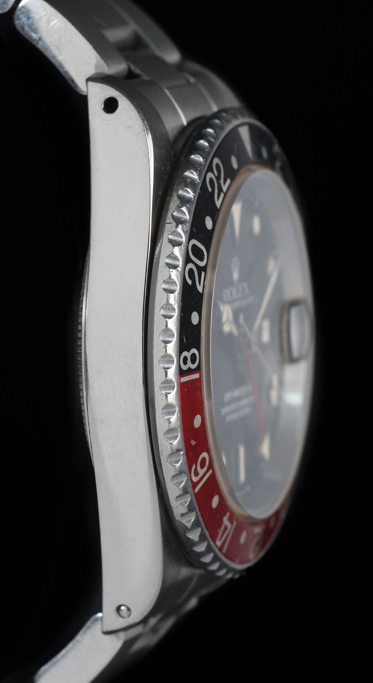 Pre-owned vintage Rolex GMT Master II 16760 'Fat Lady' 40MM 1986 | Crown Vintage Watches