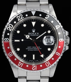 Rolex GMT Master 16700 40mm 1988 Box & Papers