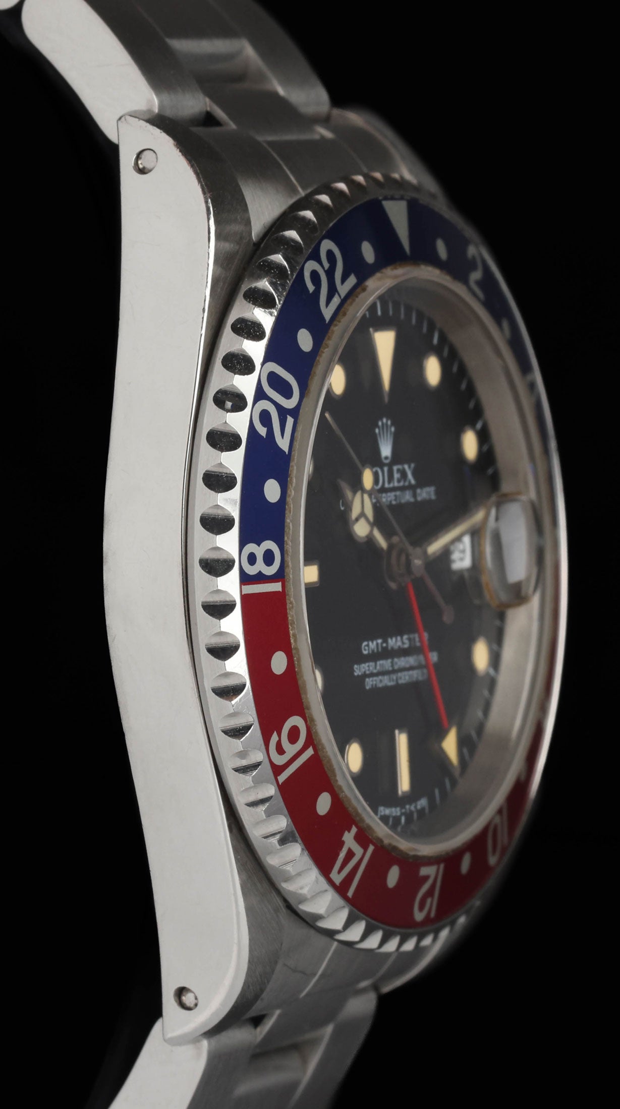 Pre-owned vintage Rolex GMT Master 16700 'Pepsi' 1993 40MM | Crown Vintage Watches