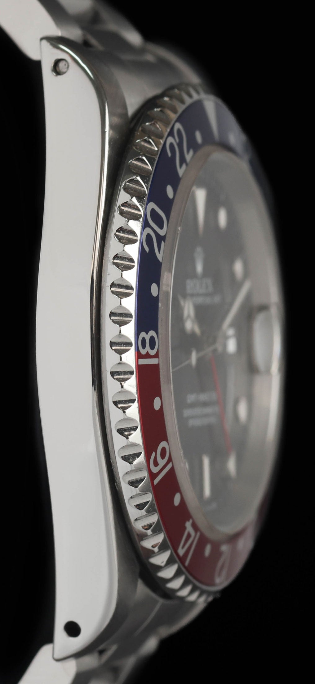 Pre-owned vintage Rolex GMT Master 16700 'Pepsi' 40mm 1991 | Crown Vintage Watches