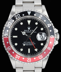 Rolex GMT Master 16710 'Swiss Only' Coke 40MM 1999 Box & Papers