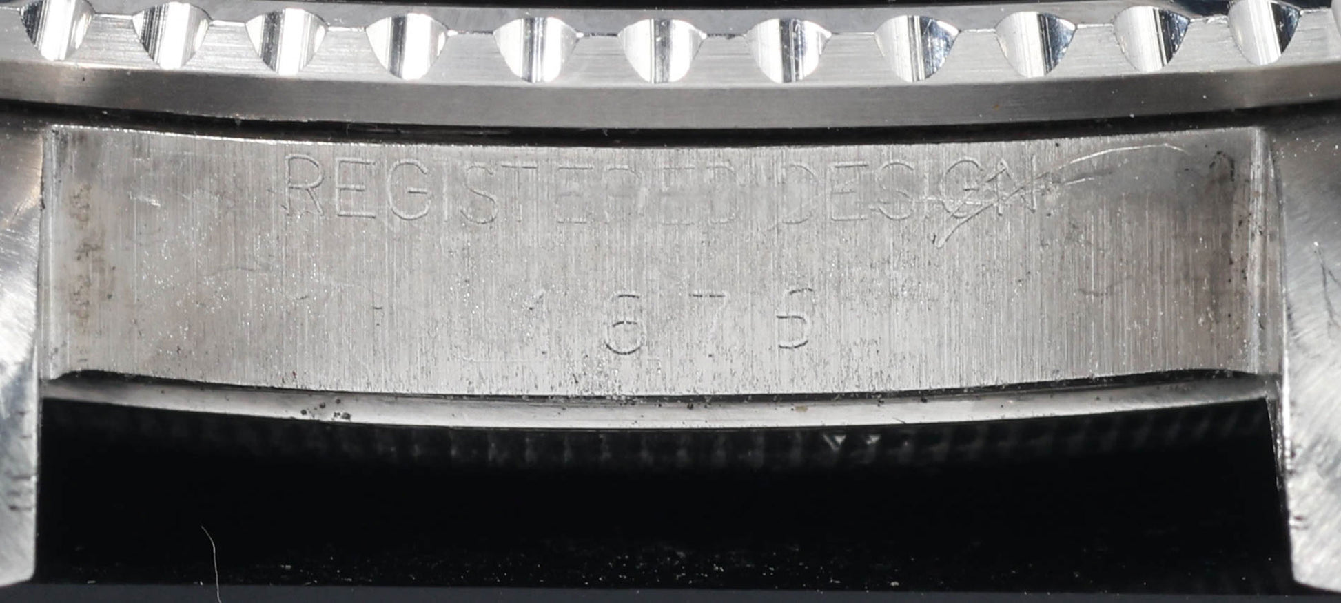 Preowned vintage Rolex GMT Master 1675 'Mk 2' 40mm 1977 | Crown Vintage Watches