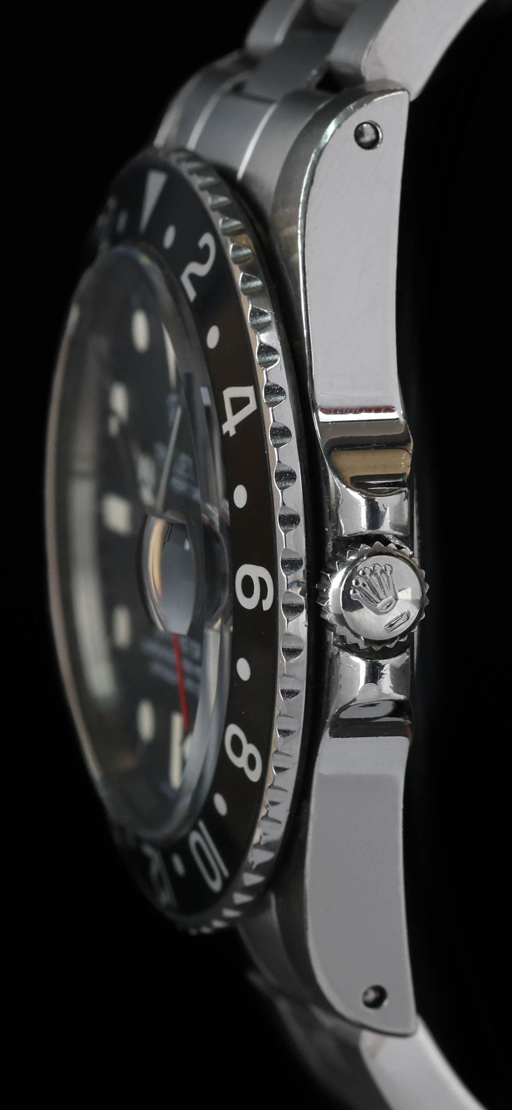 Pre-owned vintage Rolex GMT Master 16750 'Matte dial' 40mm Circa 1984 | Crown Vintage Watches