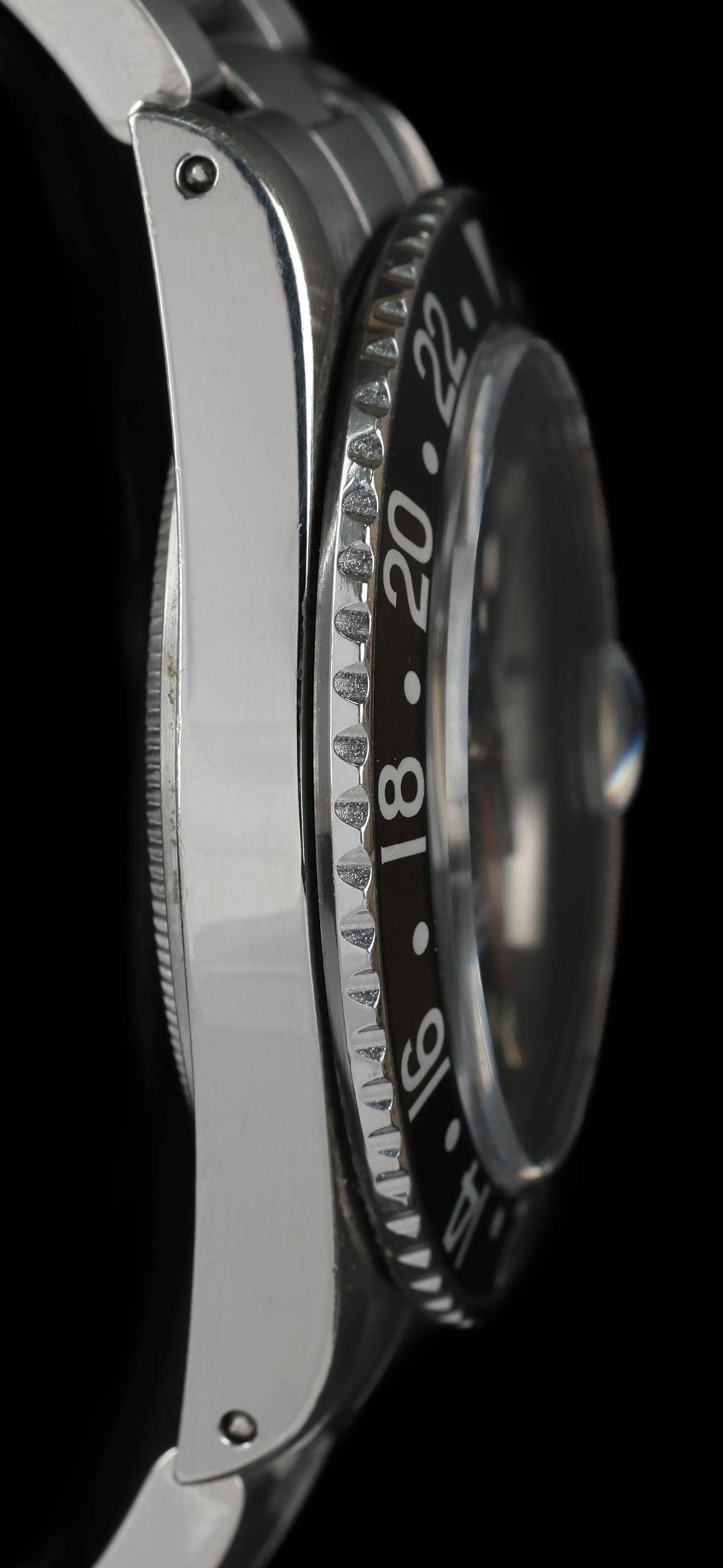 Pre-owned vintage Rolex GMT Master 16750 'Matte dial' 40mm Circa 1984 | Crown Vintage Watches