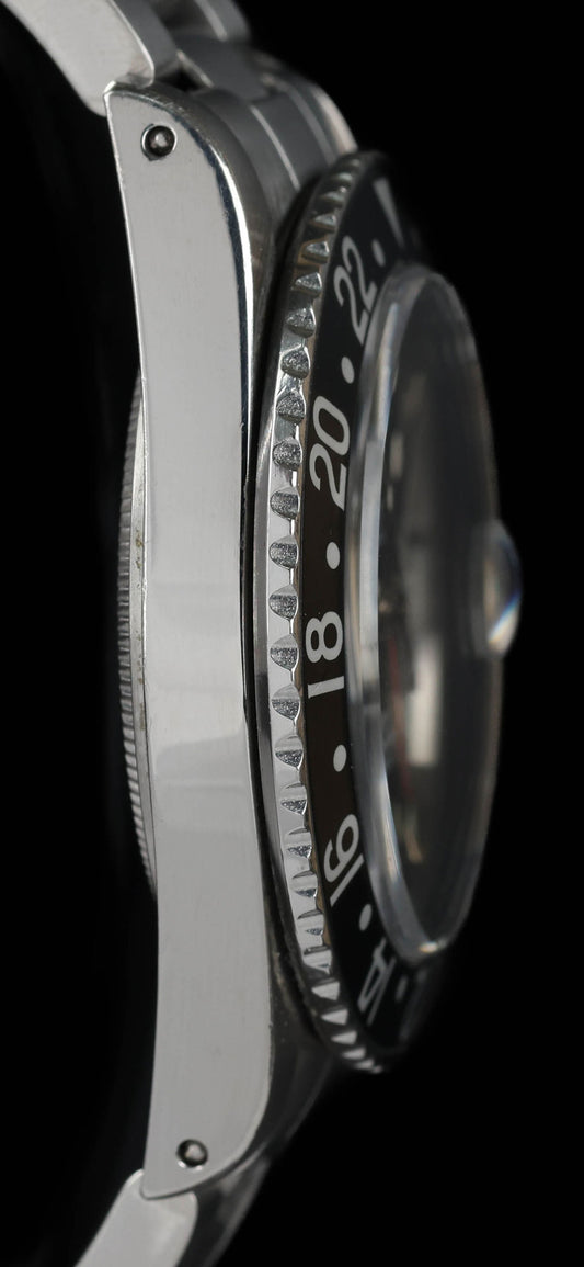 Pre-owned vintage Rolex GMT Master 16750 'Matte dial' 40mm Circa 1984 | Crown Vintage Watches